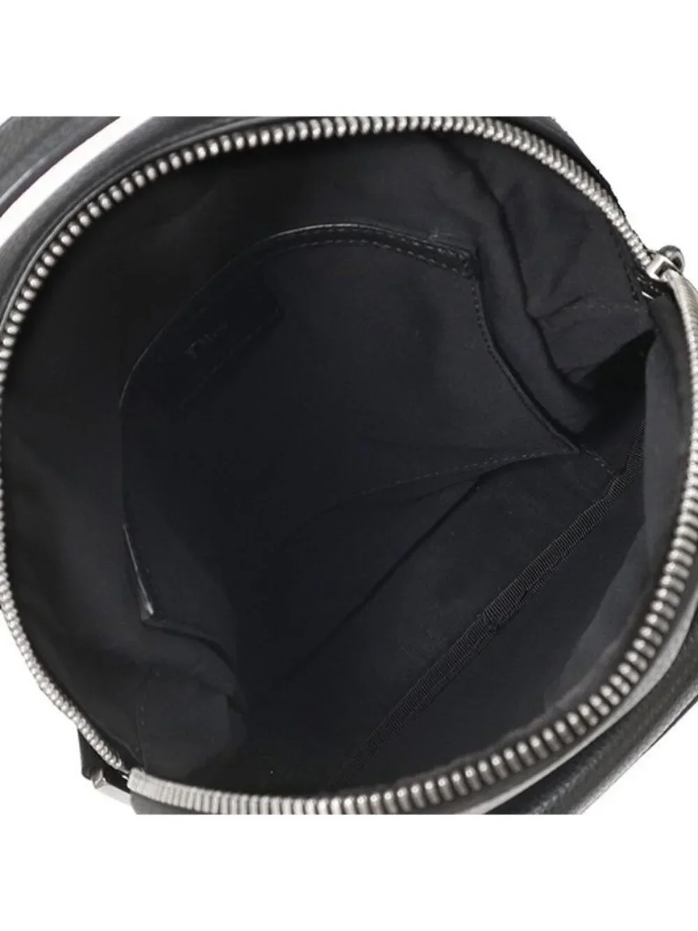 Dior 2-Way Atelier Shoulder Bag Calf Black Silver